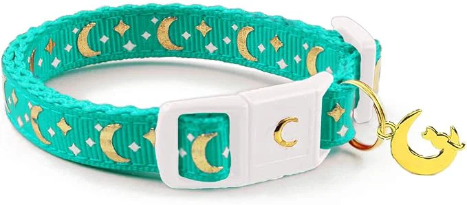 Responsible WAAAG Cat Collars Safety Breakaway Cat Collar Glow in The Dark User-Friendly