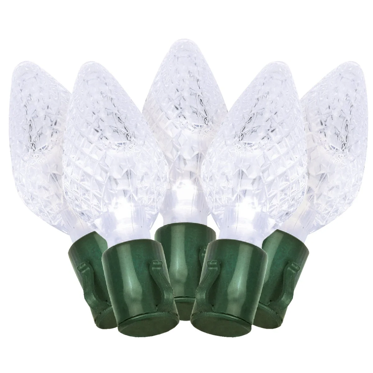 Effective J Hofert White 25-Bulb C9 LED Light Set Refined