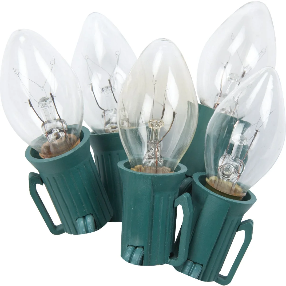 Fine Crafted J Hofert Clear 25-Bulb C7 Incandescent Light Set Minimalist