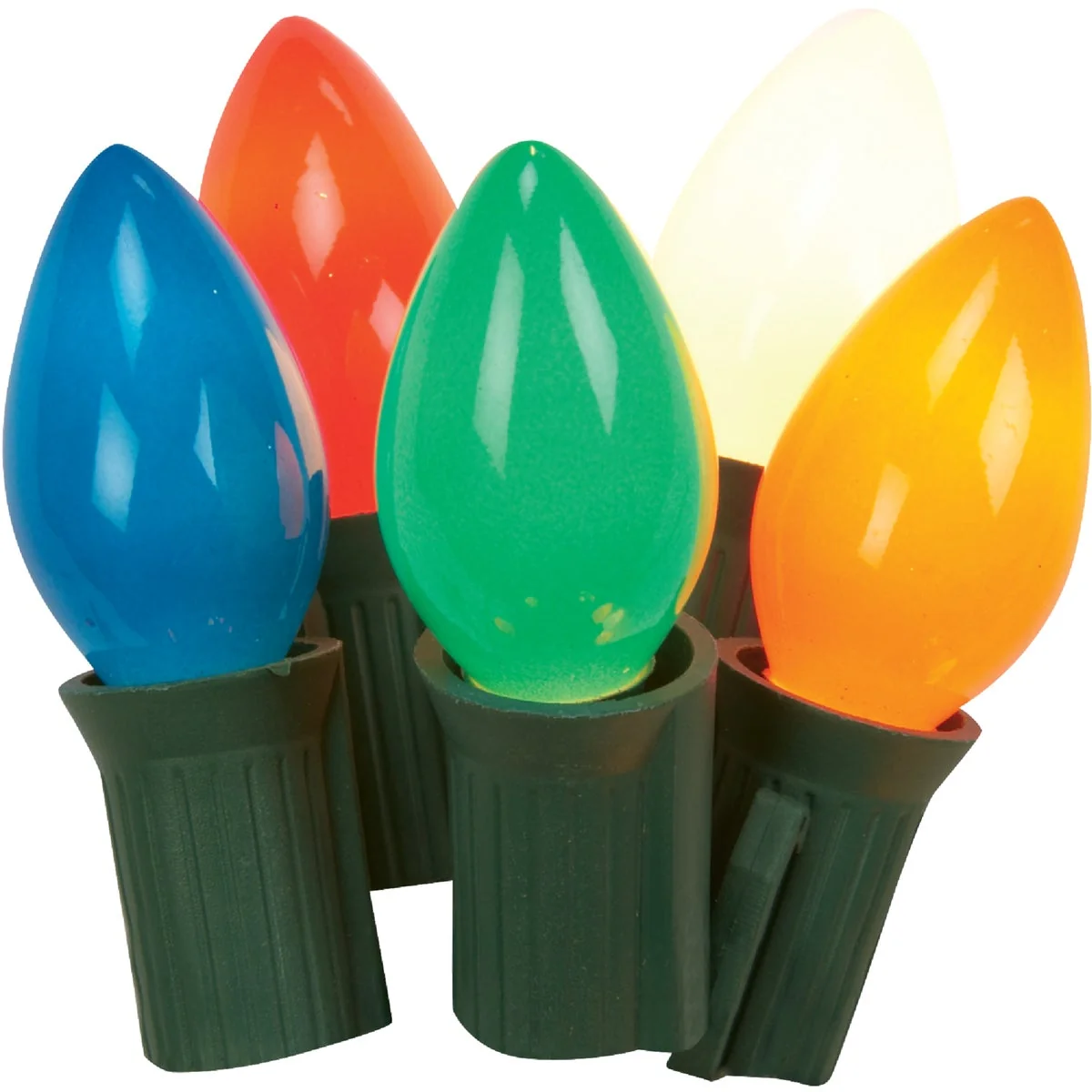 Selected J Hofert Ceramic Multi 25-Bulb C7 Incandescent Light Set Expertly Made