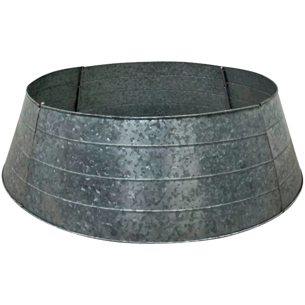 Genuine 44 In. Dia. Galvanized Metal Christmas Tree Collar Carefully Designed