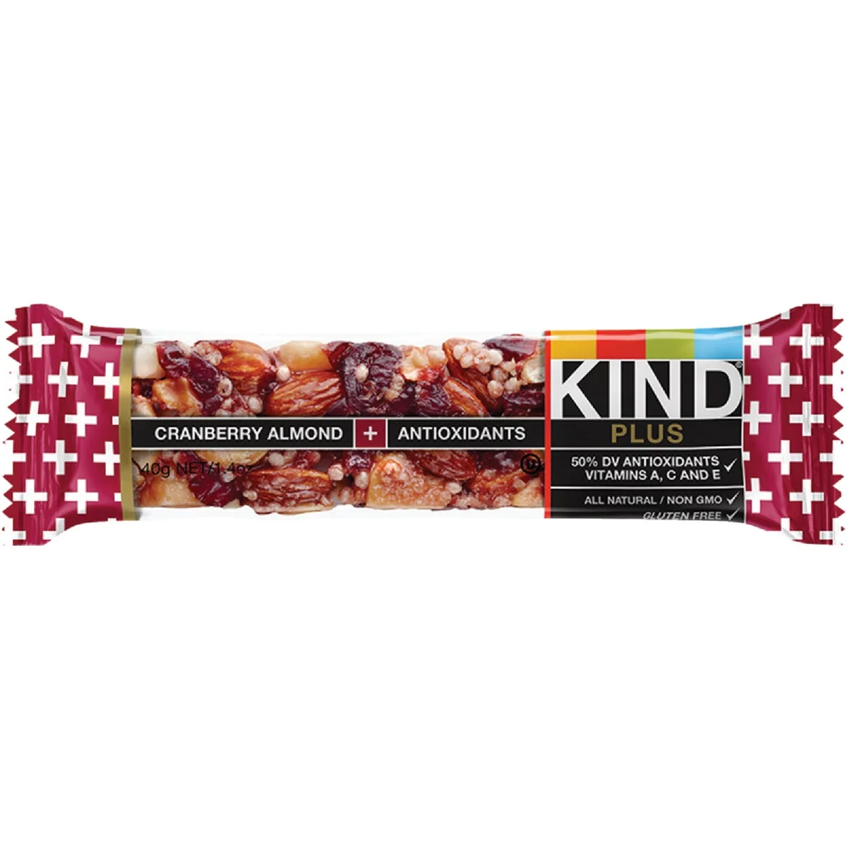 Official Kind Cranberry Almond 1.4 Oz. Nutrition Bar Smart