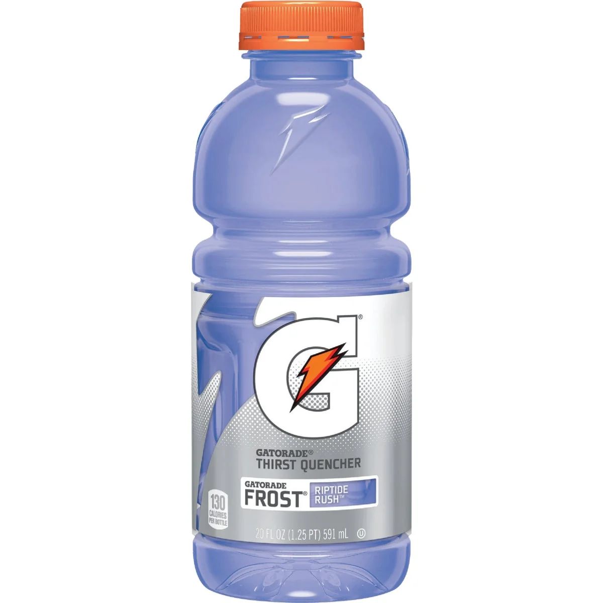 Recyclable Gatorade 20 Oz. Frost Riptide Rush Wide Mouth Thirst Quencher Drink 24-Pack Top-Quality