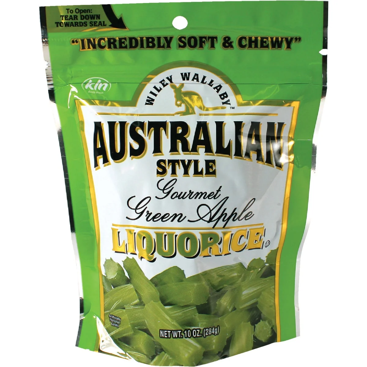 Consistent Wiley Wallaby Green Apple Liquorice 10 Oz. Candy Top-Quality