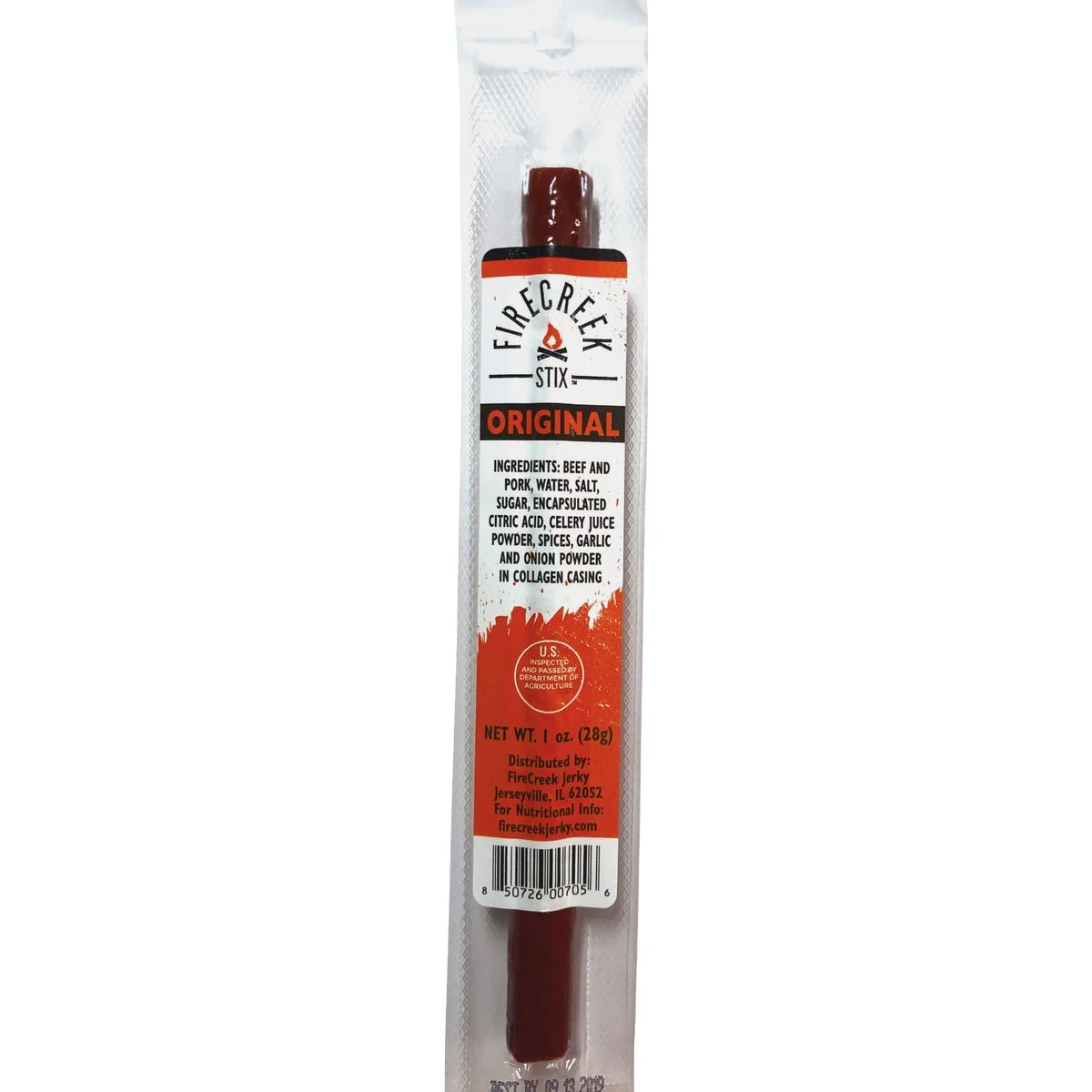 Carefully Designed FireCreek Snacks 1 Oz. Hickory Smoked Beef Stix Stylish