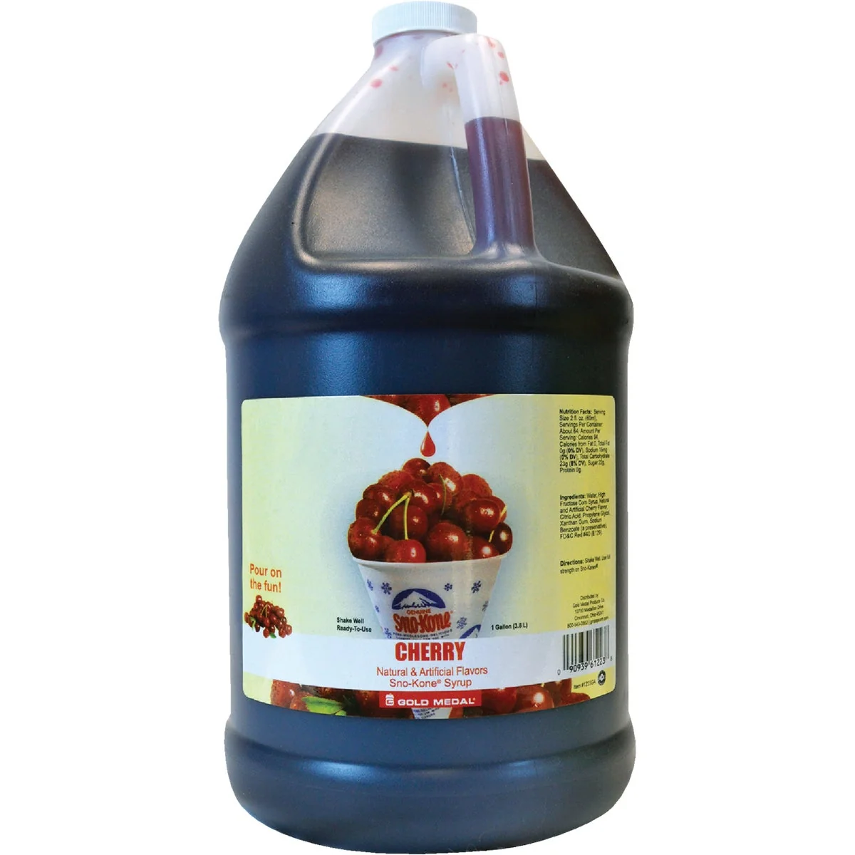 Top-Quality Gold Medal Cherry Sno-Kone Syrup 1 Gal. Responsible
