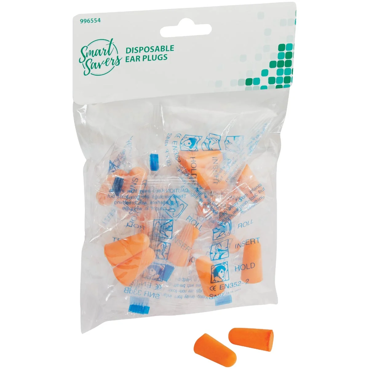 Specialty Smart Savers Foam Disposable Ear Plugs 10-Pair Traditional