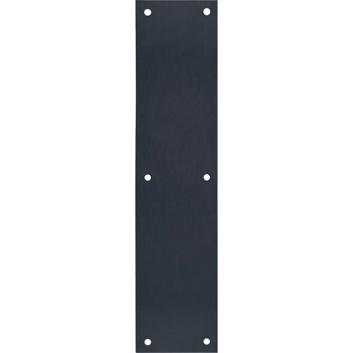 Easy-to-Use Tell 3.5 In. x 15 In. Matte Black Push Plate Traditional