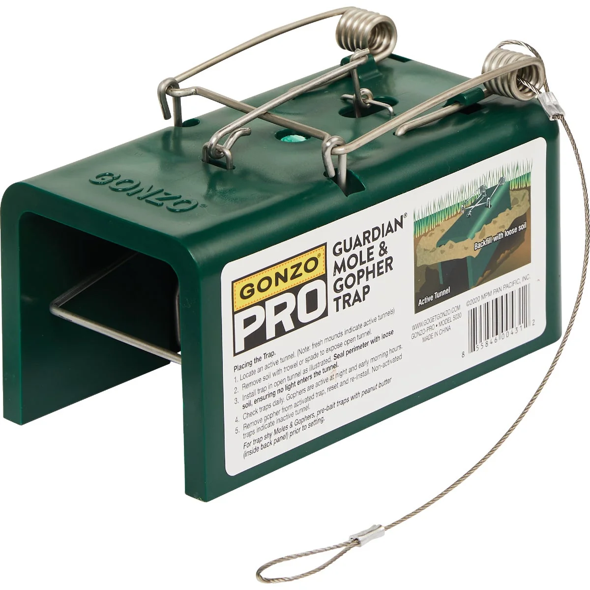 Unique Gonzo Pro Guardian Box Design Mole Gopher Trap Healthy