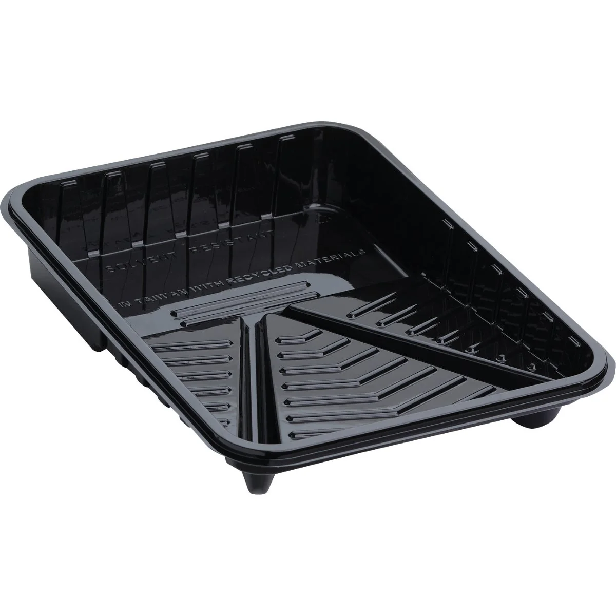 Certified Linzer 9 In. Black Plastic Roller Paint Tray Modern