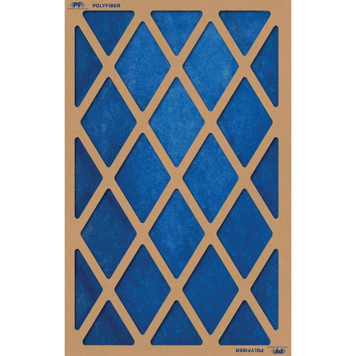 Certified Purafilter 12 In. x 24 In. x 1 In. MERV 5 Polyfiber Furnace Filter Durable