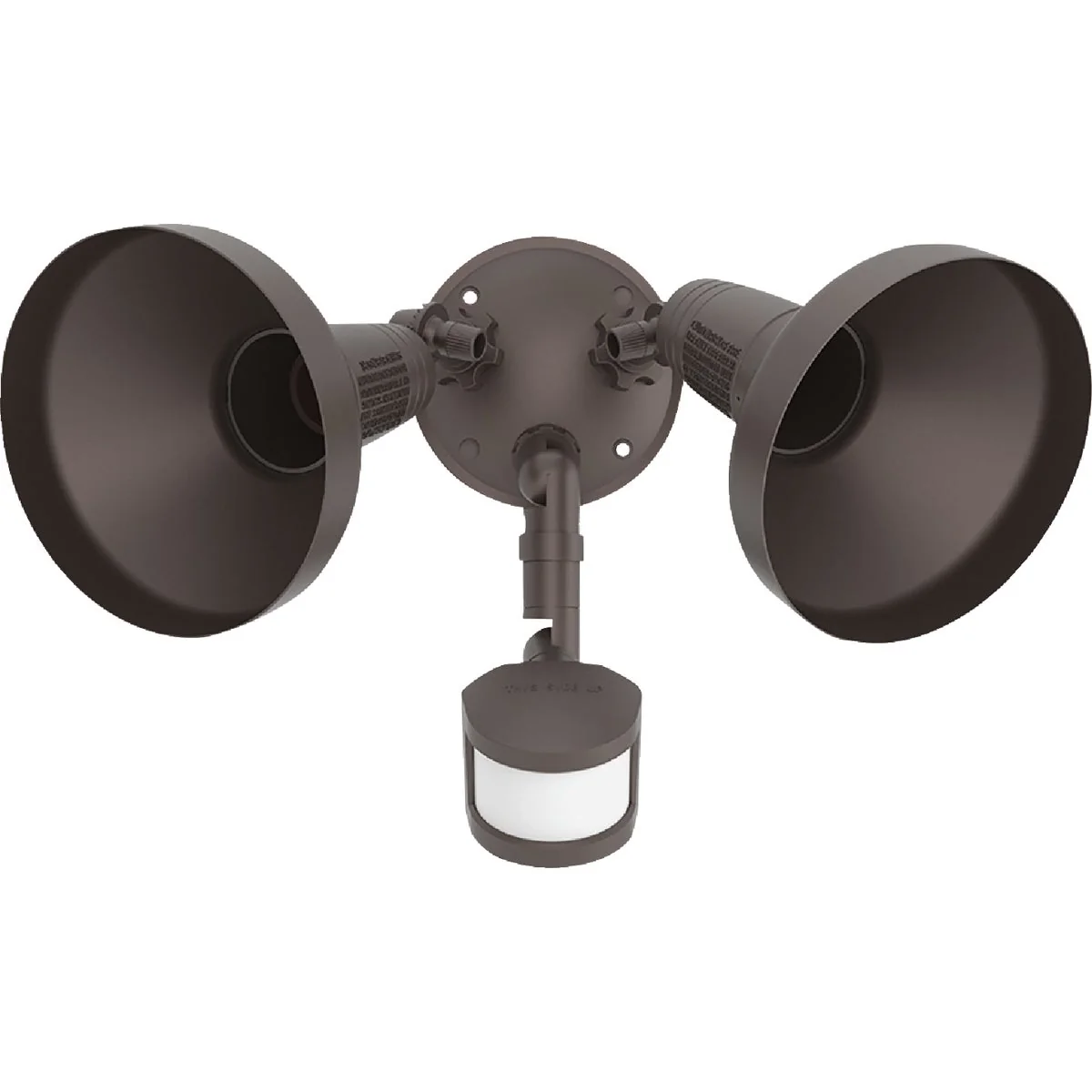 Optimized Halo Bronze Motion Activated Incandescent Security Floodlight Fixture First-Class