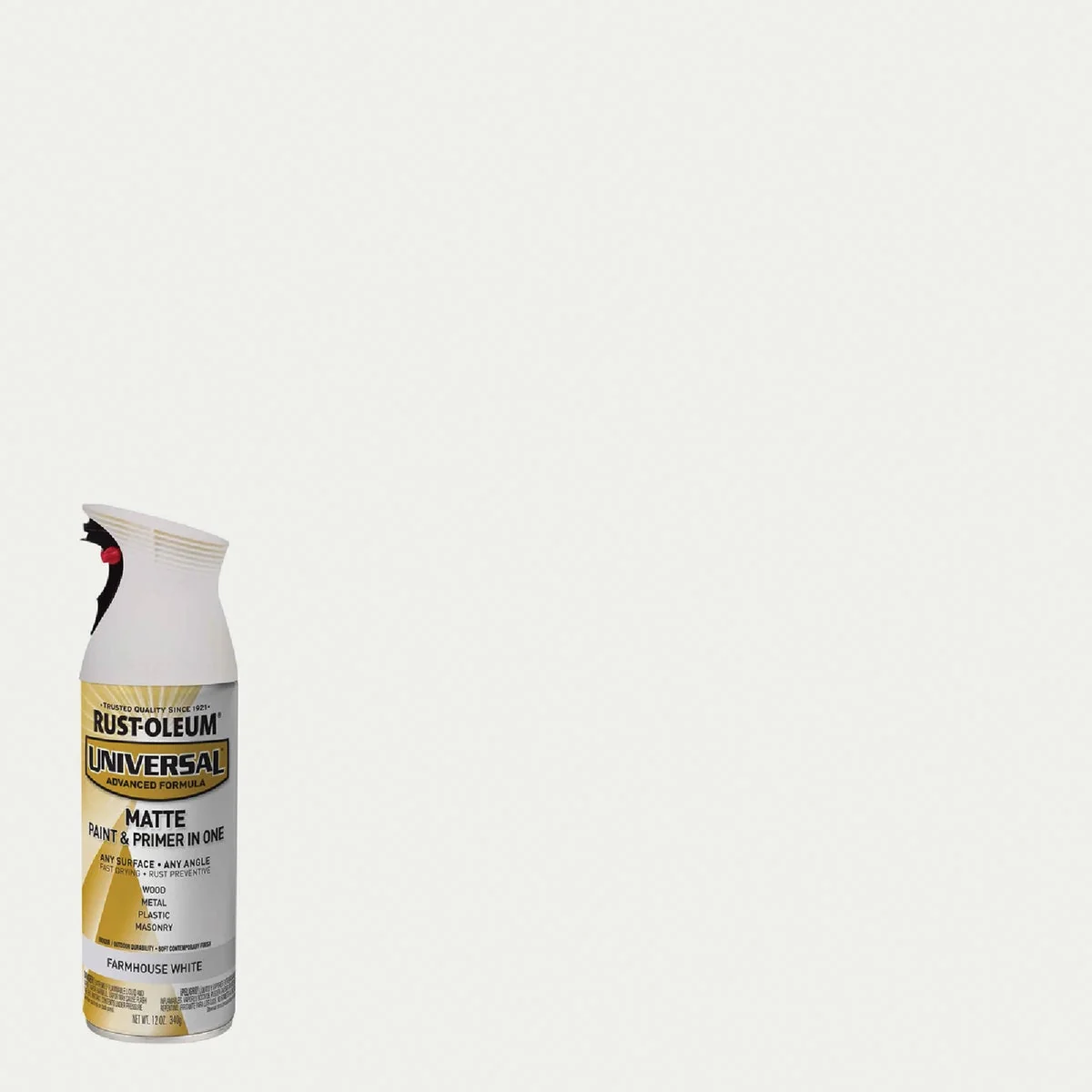 Luxury Rust-Oleum Universal 12 Oz. Matte Farmhouse White Enamel Spray Paint Top-Quality