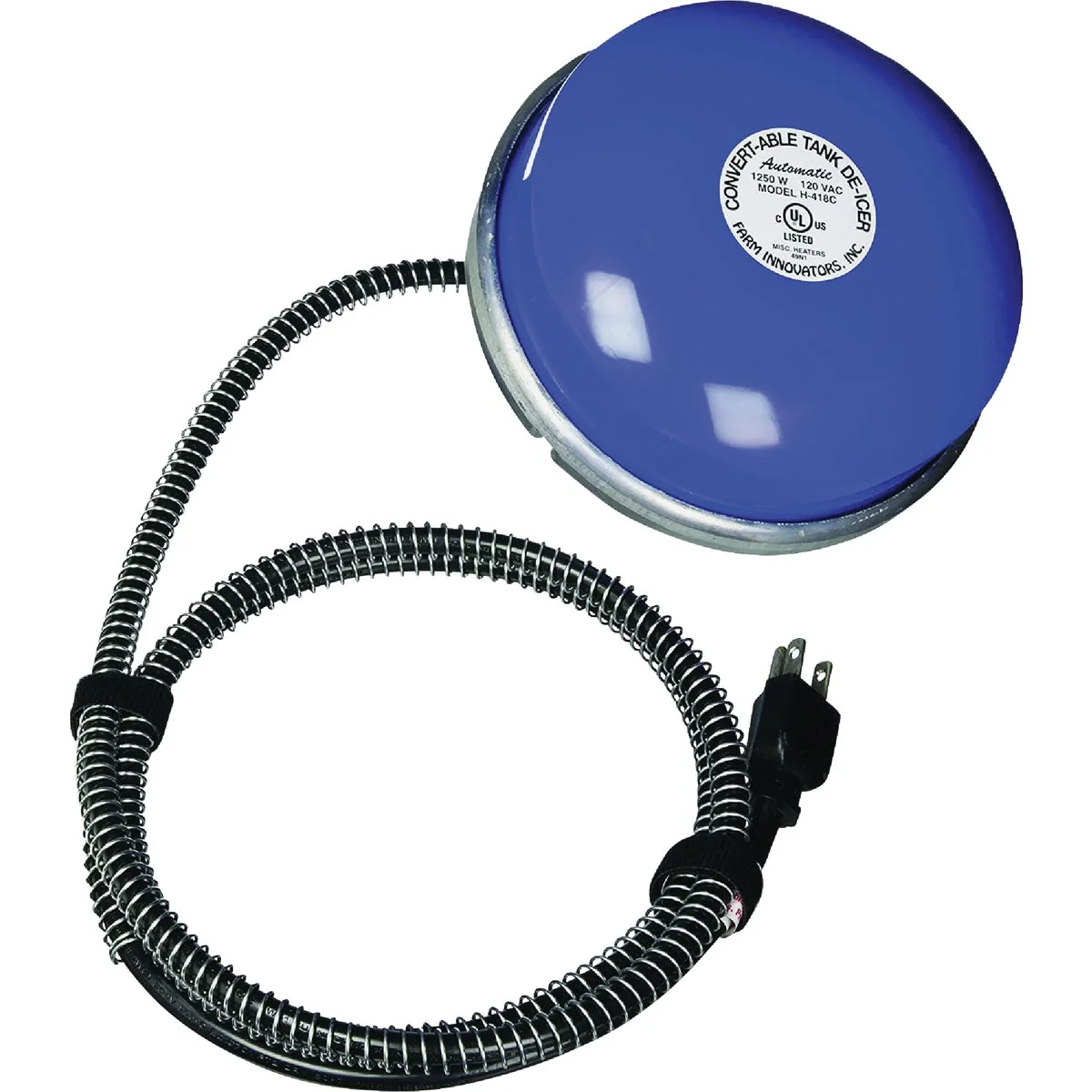 Natural Farm Innovators Convert-Able 1250W Floating Submergible Tank De-Icer Eco-Friendly