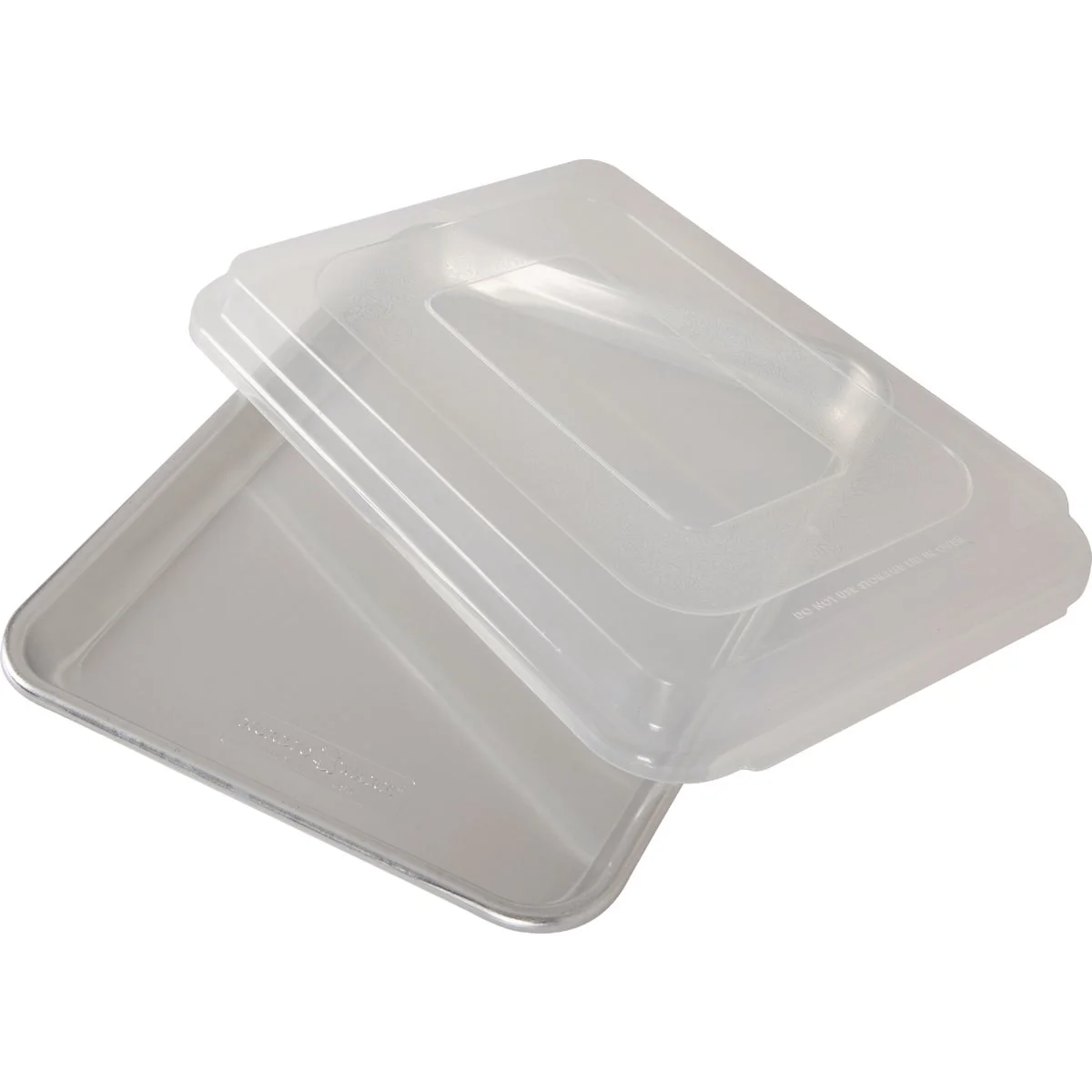 Elite Nordic Ware Naturals Baker's 9.5 In. W. x 13 In. L. Quarter Sheet Baking Pan w Lid Consistent