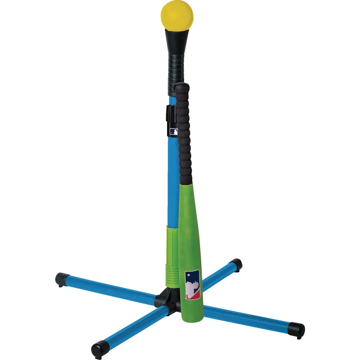 Optimized Franklin MLB 25 to 34.75 In. Youth Batting Tee with Bat Ball Functional