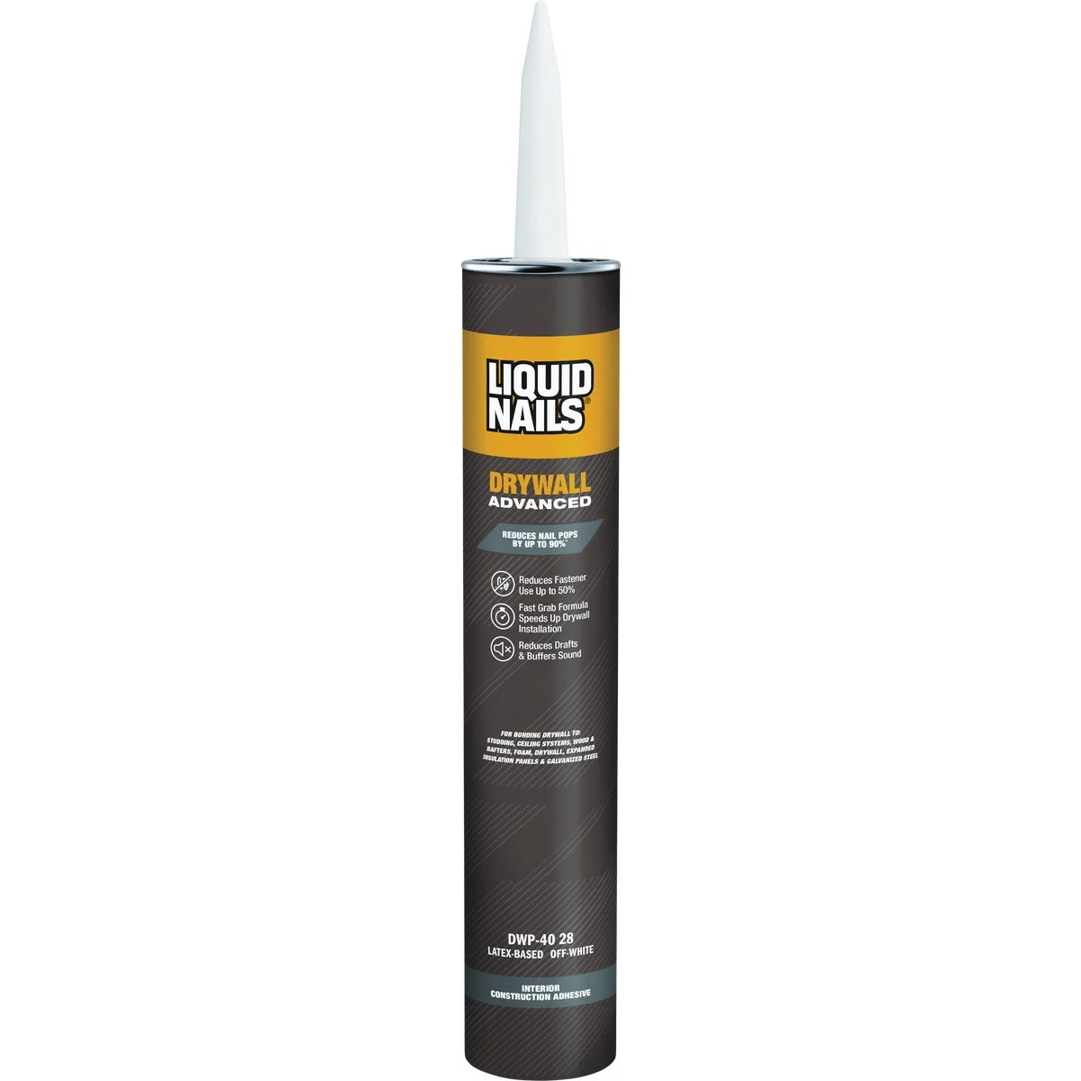 Enhanced Liquid Nails Drywall Advanced 28 Oz. Low VOC Drywall Panel Adhesive Classic