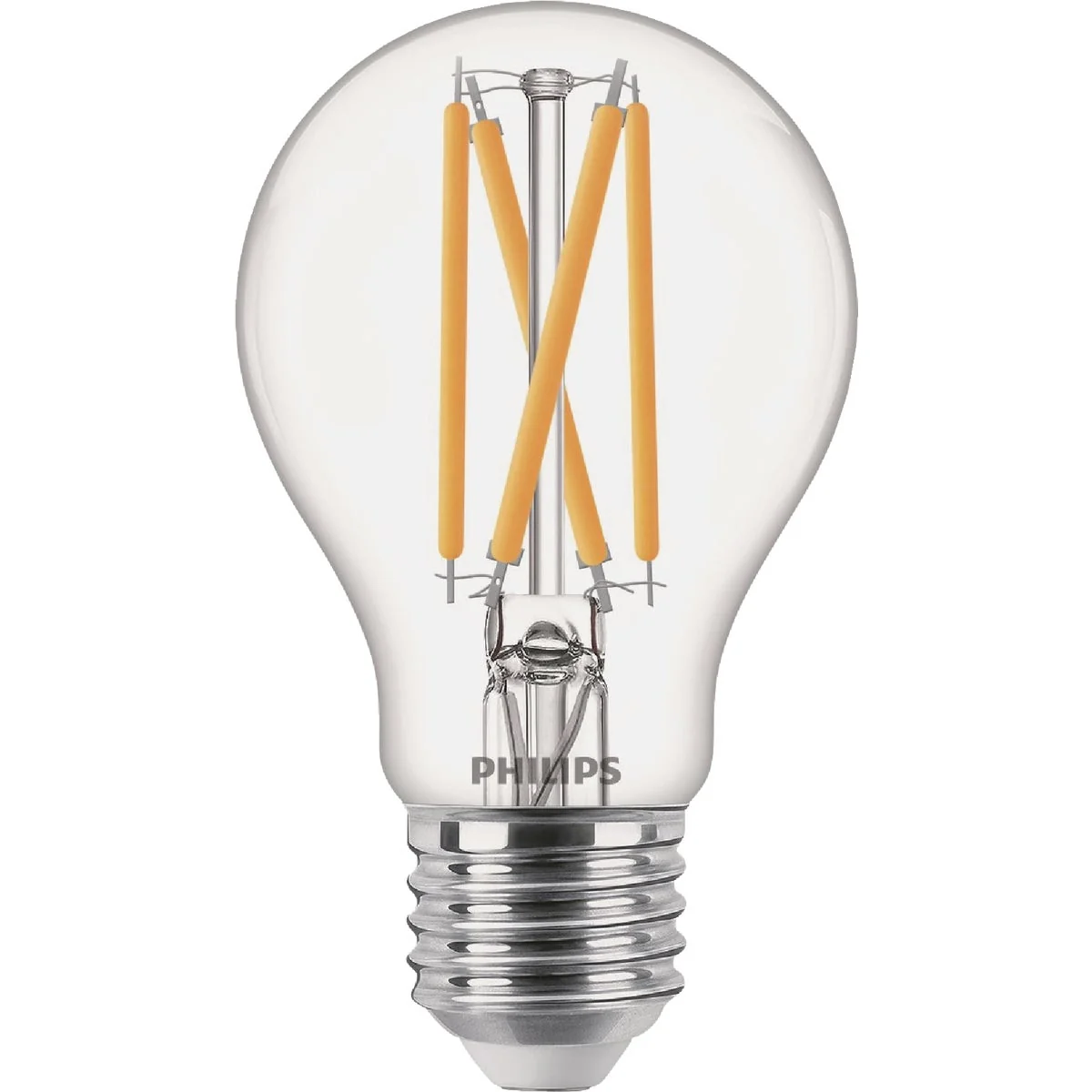 Original Philips 60W Equivalent Soft White A19 Medium Dusk to Dawn LED Light Bulb Natural