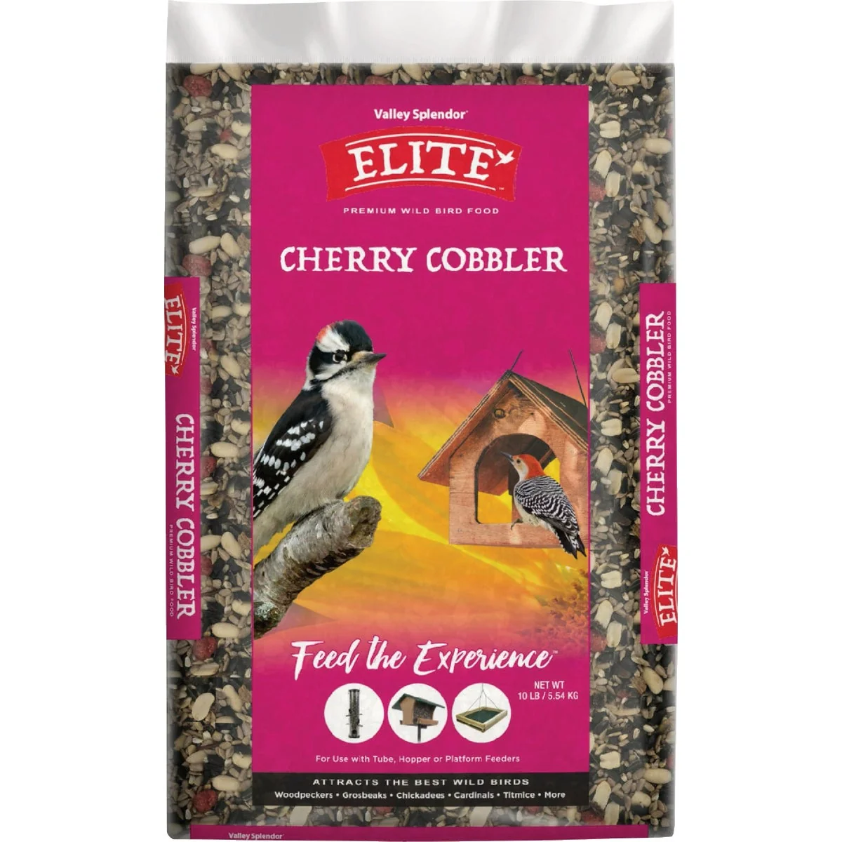 Responsible Valley Splendor Elite 20 Lb. Cherry Cobbler Premium Wild Bird Food Convenient