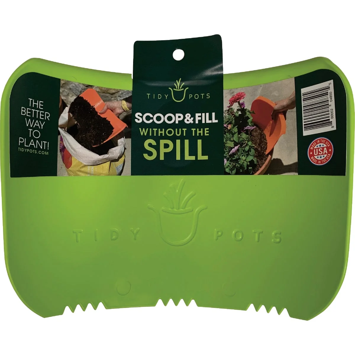 Natural Tidy Pots Curved Soil Scoop Responsible