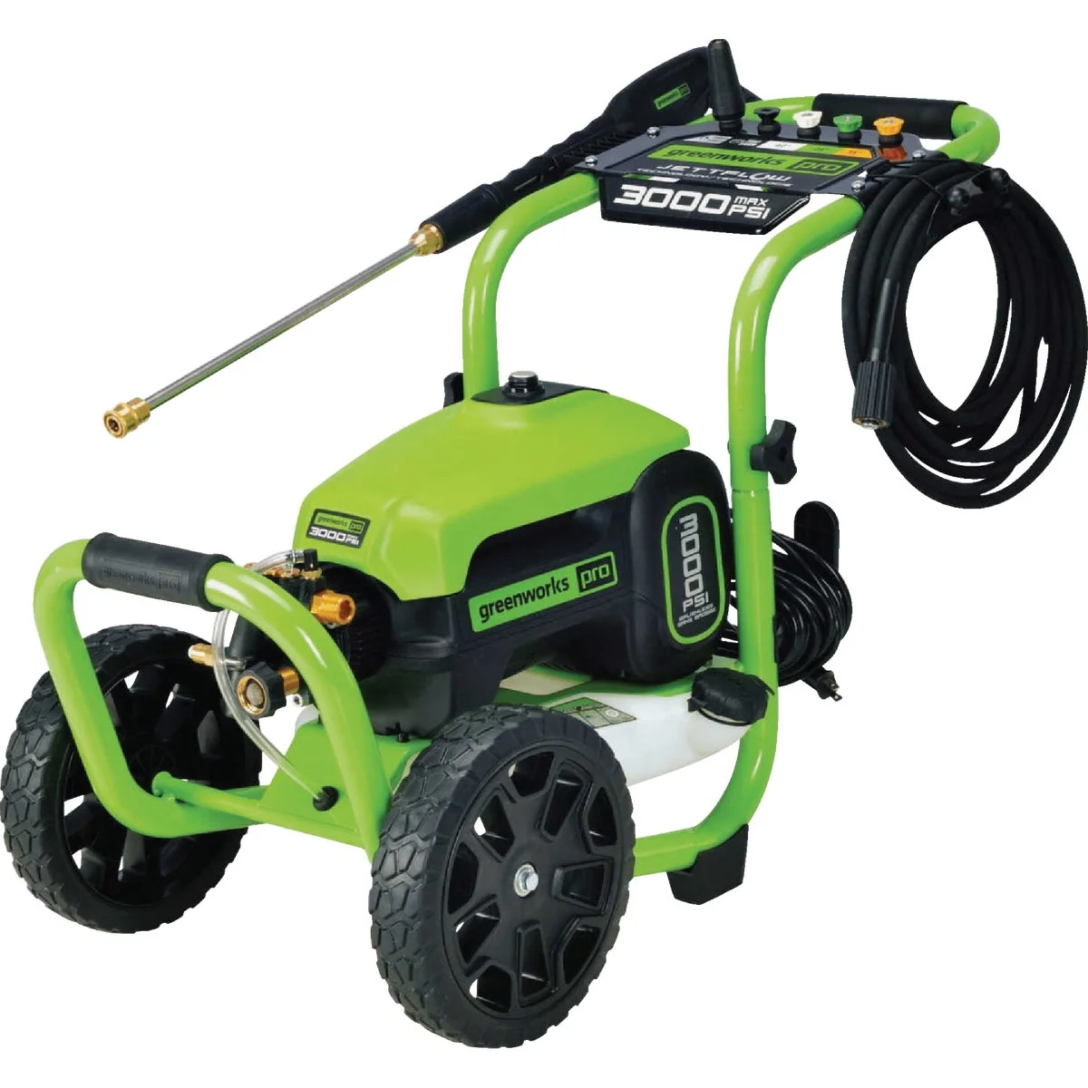 Effective Greenworks 3000 PSI 2.0 GPM Cold Water Corded Electric Pressure Washer Dependable