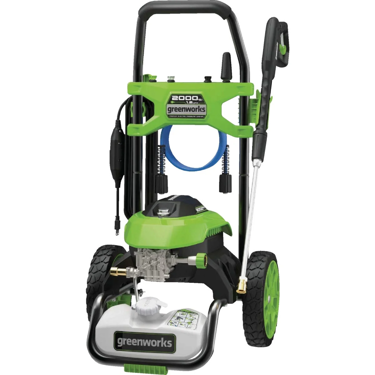 Reusable Greenworks 2000 PSI 1.2 GPM Heavy-Duty Cold Water Corded Electric Pressure Washer Trendy