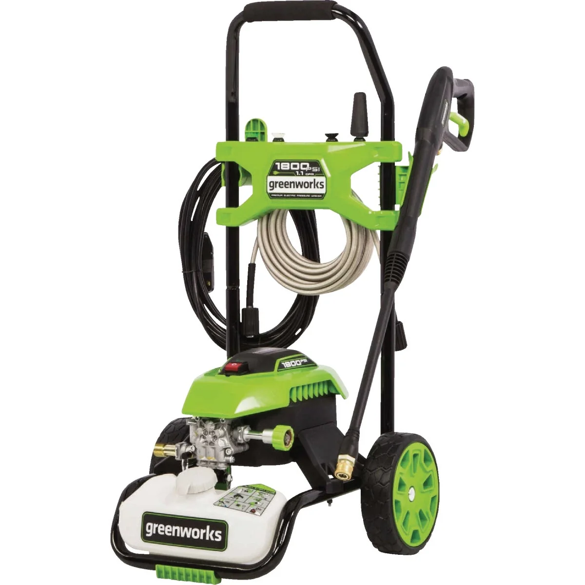 Smart Greenworks 1800 PSI 1.1 GPM Cold Water Corded Electric Pressure Washer Outstanding