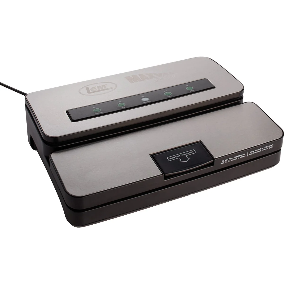 Lightweight LEM MaxVac 250 Vacuum Sealer Optimized