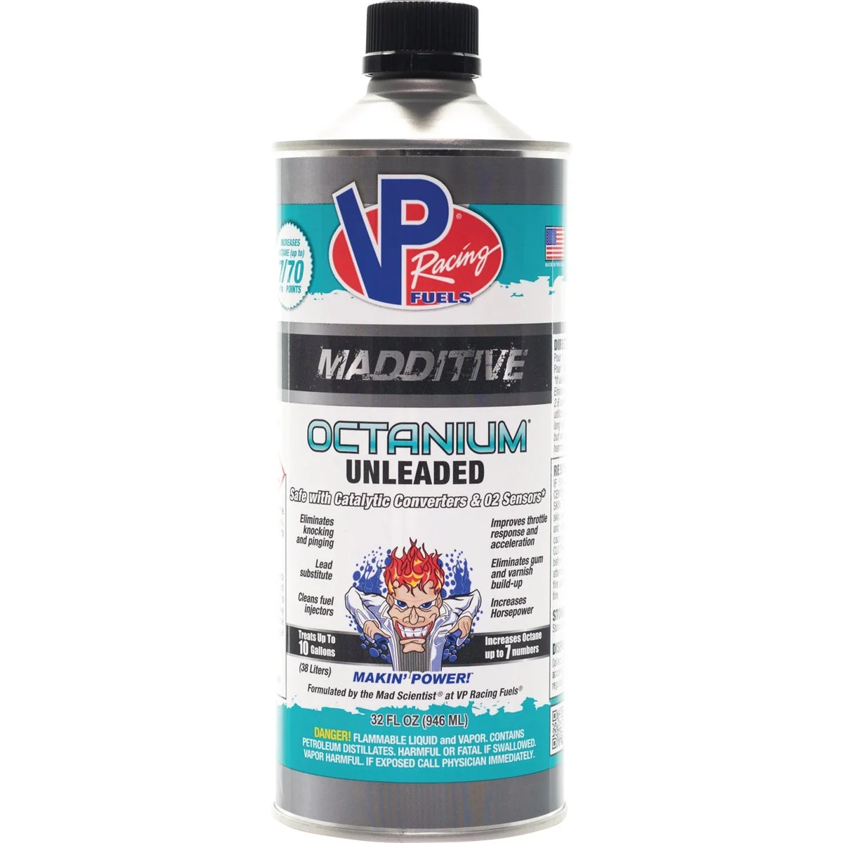 Versatile VP Racing Fuels Madditive Octanium Unleaded Lead Substitute Exclusive