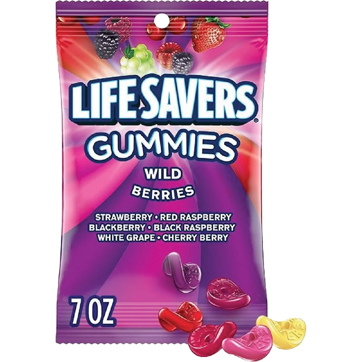 Artisan Life Savers 7 Oz. Wild Berries Gummies Candy Fine