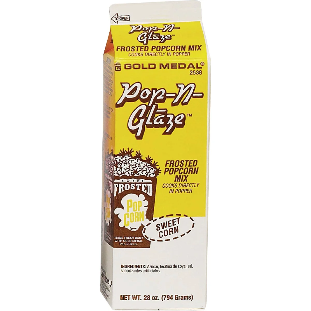 Contemporary Gold Medal Pop-N-Glaze 28 Oz. Kettle Corn Sweet Mix Solid