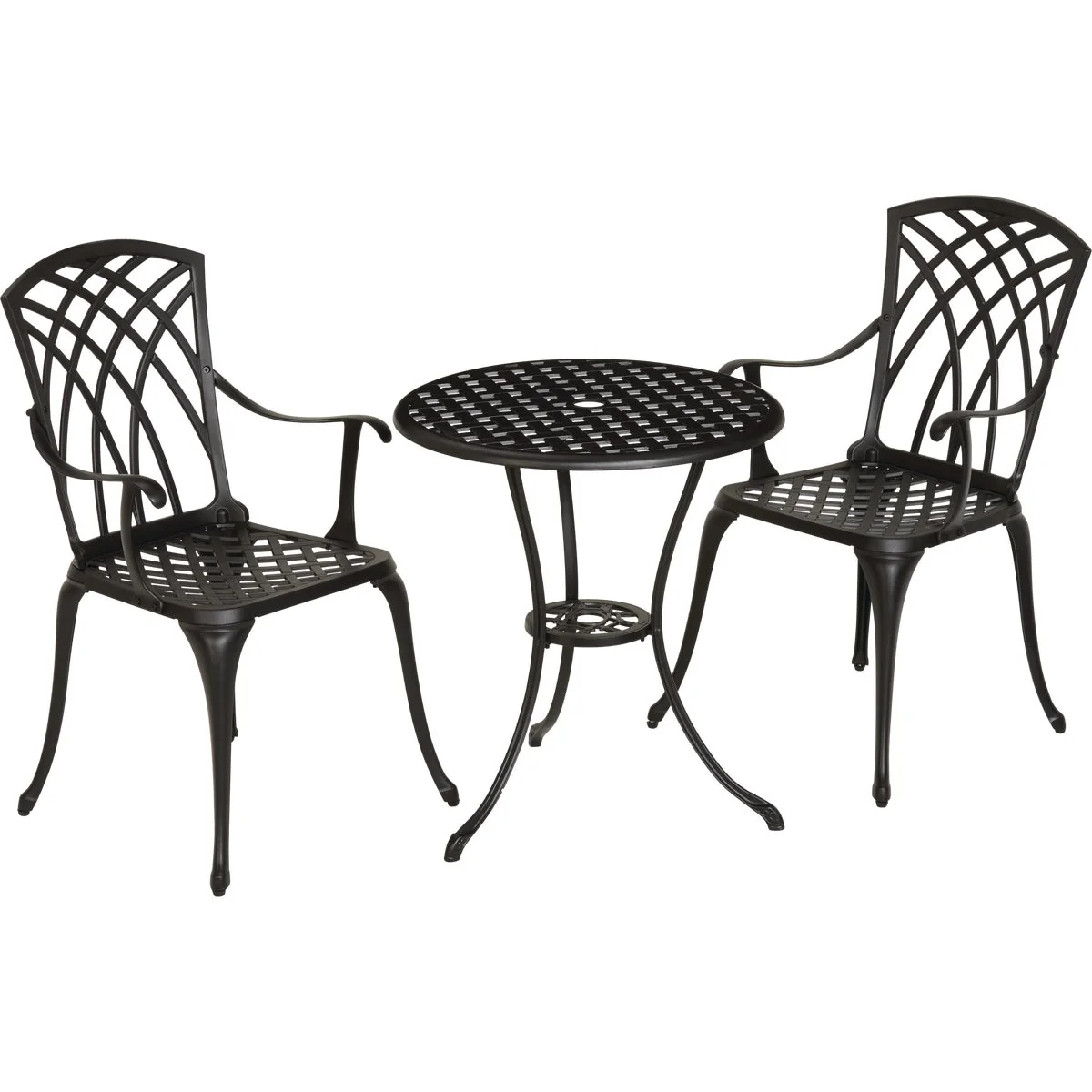 Authentic Outdoor Expressions Harriet 3-Piece Bistro Set Lightweight