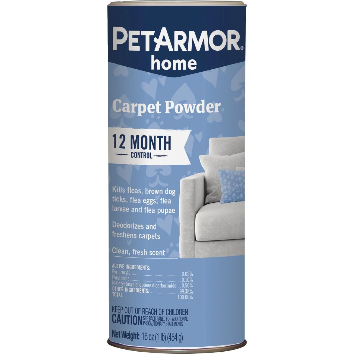 High-Performance PetArmor Home 16 Oz. Flea Tick Carpet Powder Easy-to-Use