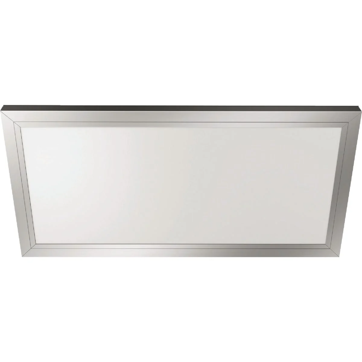 Elite Feit Electric Edge-Lit 1 Ft. W. x 2 Ft. L. Nickel Dimmable 6-Way LED Flush Mount Light Authentic