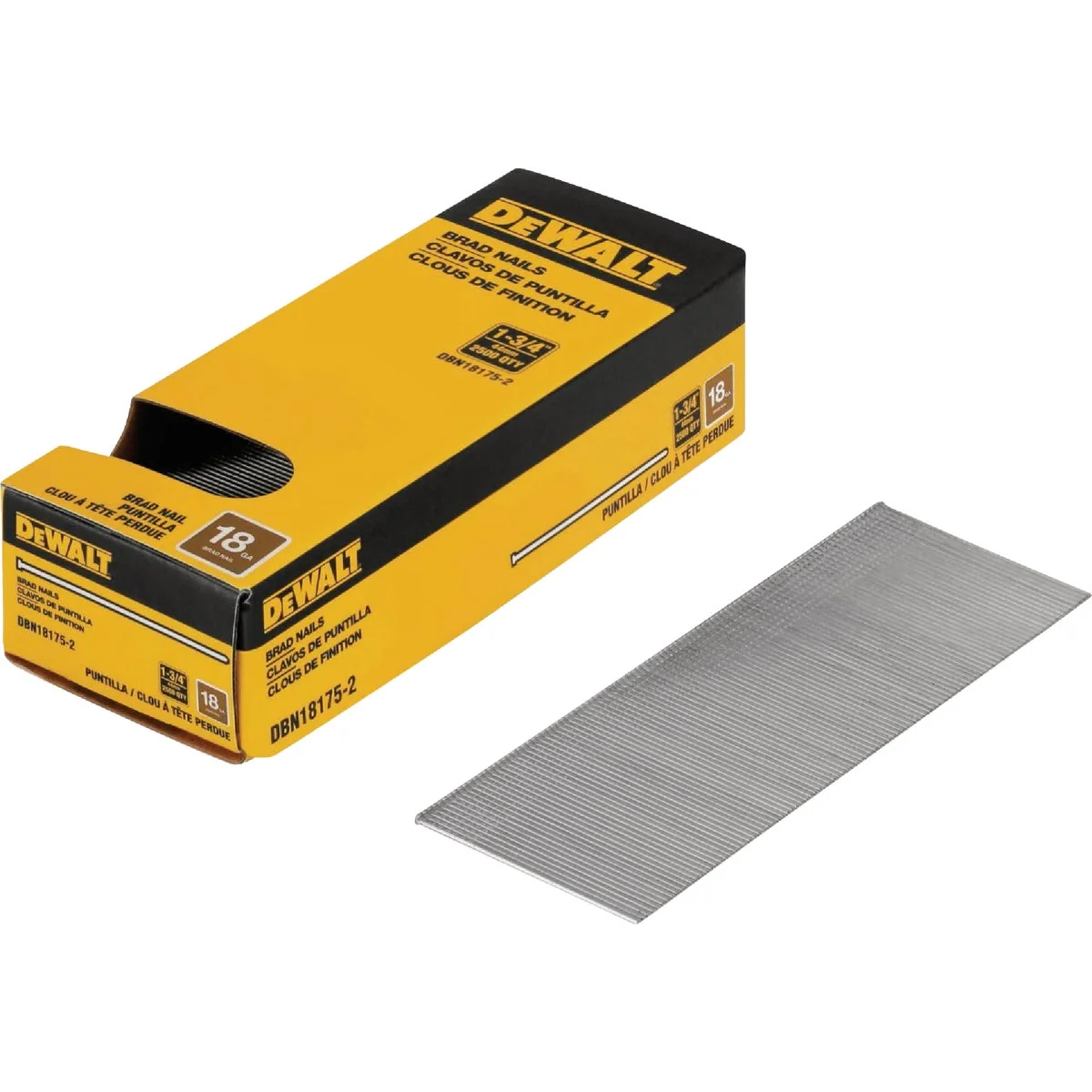 Specialty DEWALT 1-3 4 In. 18-Gauge Coated Brad Nails 2500 Ct. Trendy