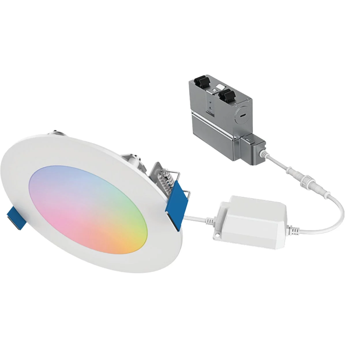 Premium Material Halo 4 In. White CCT Tunable Smart LED Downlight Connected by WiZ Pro 600 Lm. Verified