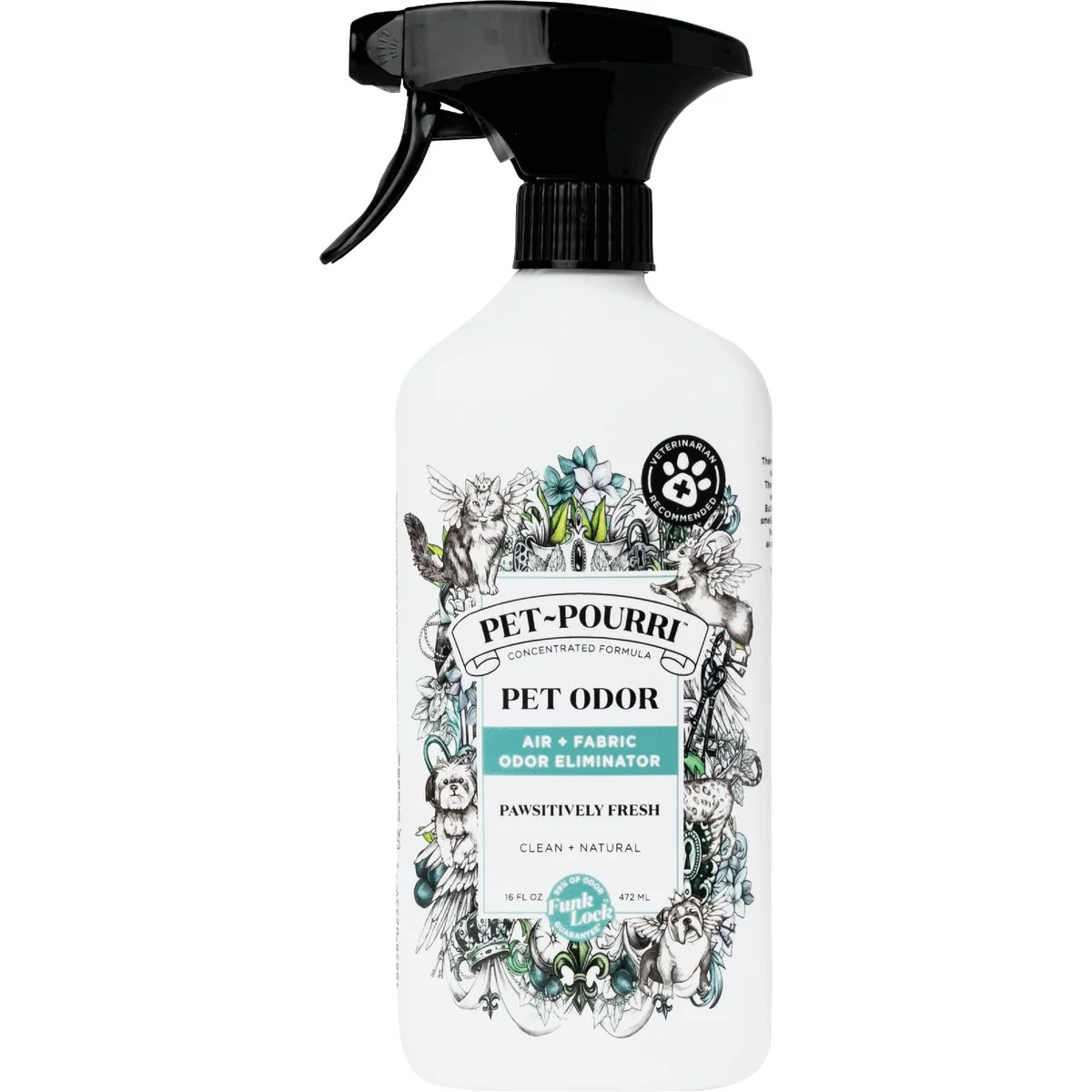 High-Grade Pet-Pourri 16 Oz. Air Fabric Pet Odor Eliminator Powerful