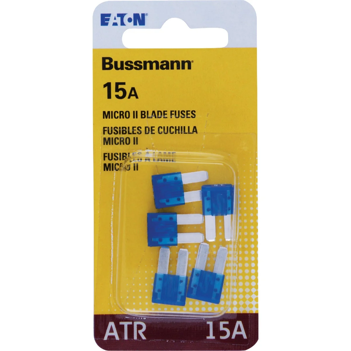 Eco-Friendly Bussmann 15A 32V ATR Non Indicating Blade Fuse Blue 5-Pack Fashionable