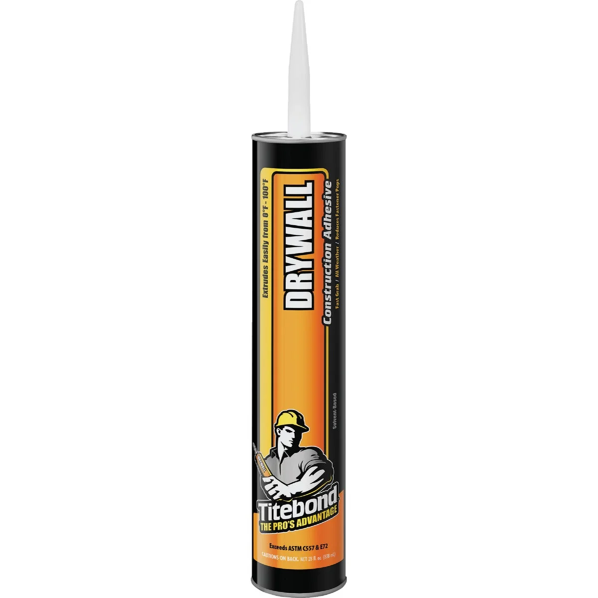 Detailed Titebond 28 Oz. Drywall Construction Adhesive Pure