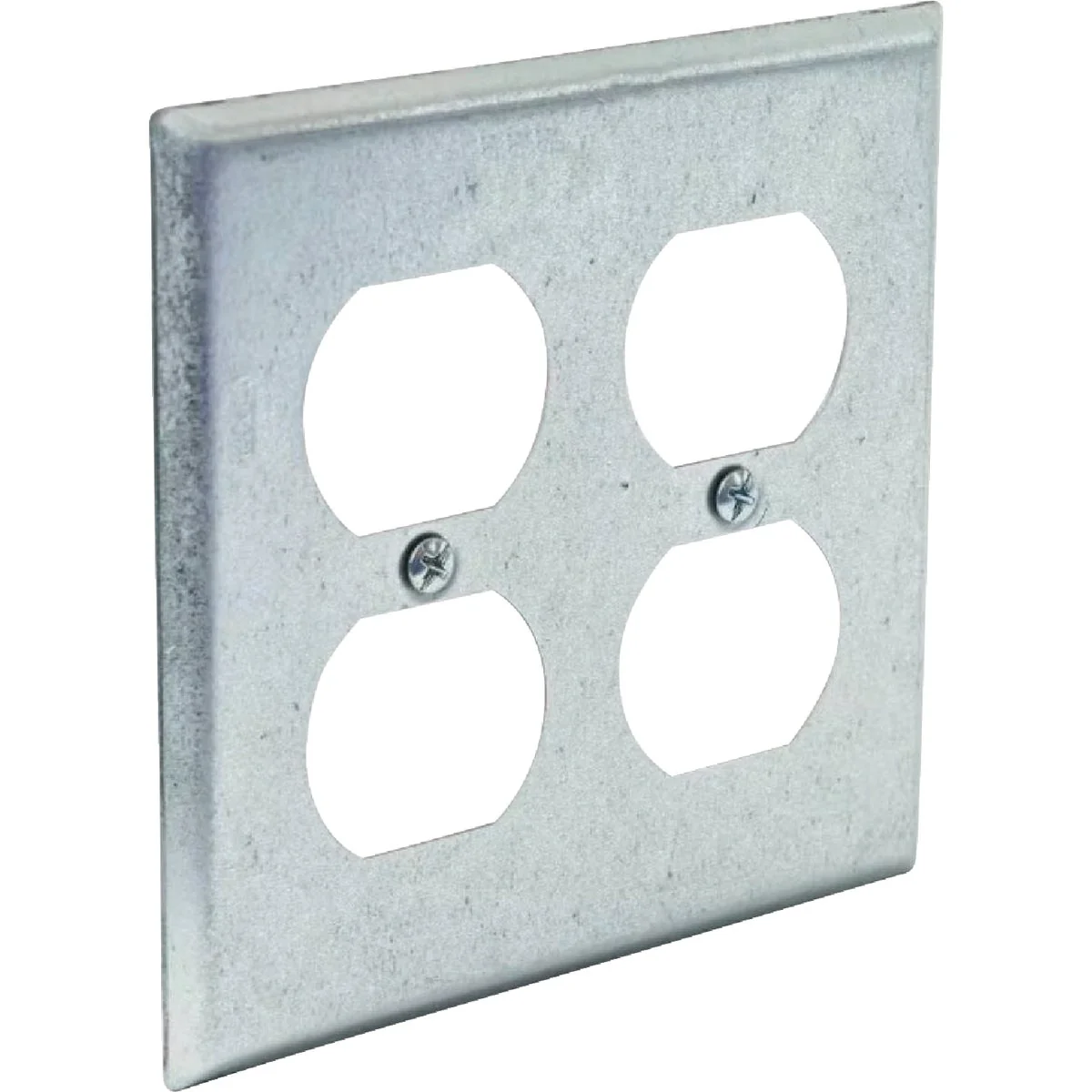 Reliable Southwire 2-Gang Duplex Outlet 4 In. Steel Handy Box Cover Refined