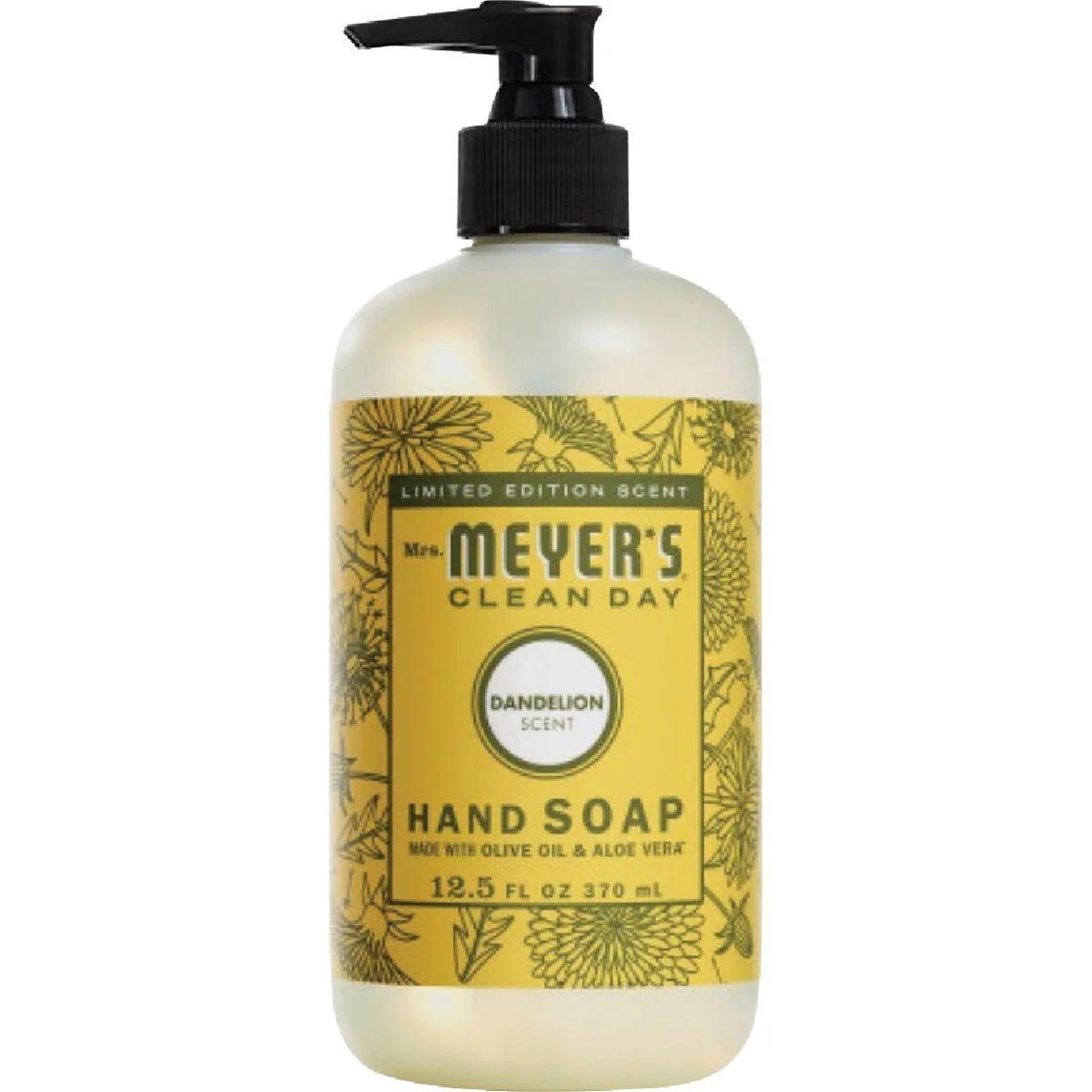 Next-Generation Mrs. Meyer's Clean Day 12.5 Oz. Dandelion Liquid Hand Soap Minimalist