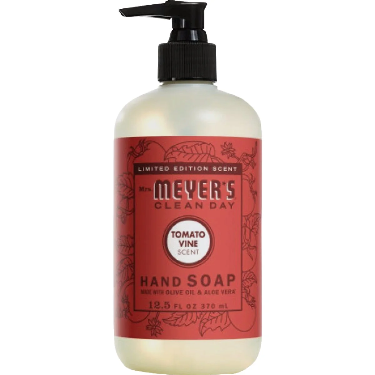 Luxury Mrs. Meyer's Clean Day 12.5 Oz. Tomato Vine Liquid Hand Soap Fast