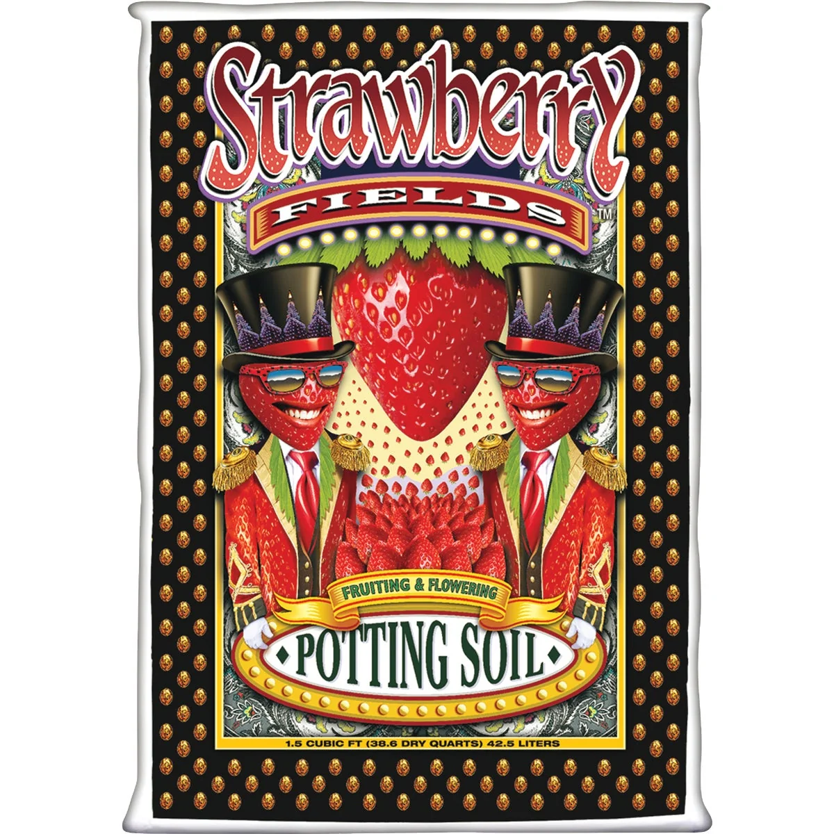 Outstanding FoxFarm Strawberry Fields 1.5 Cu. Ft. Potting Soil Green
