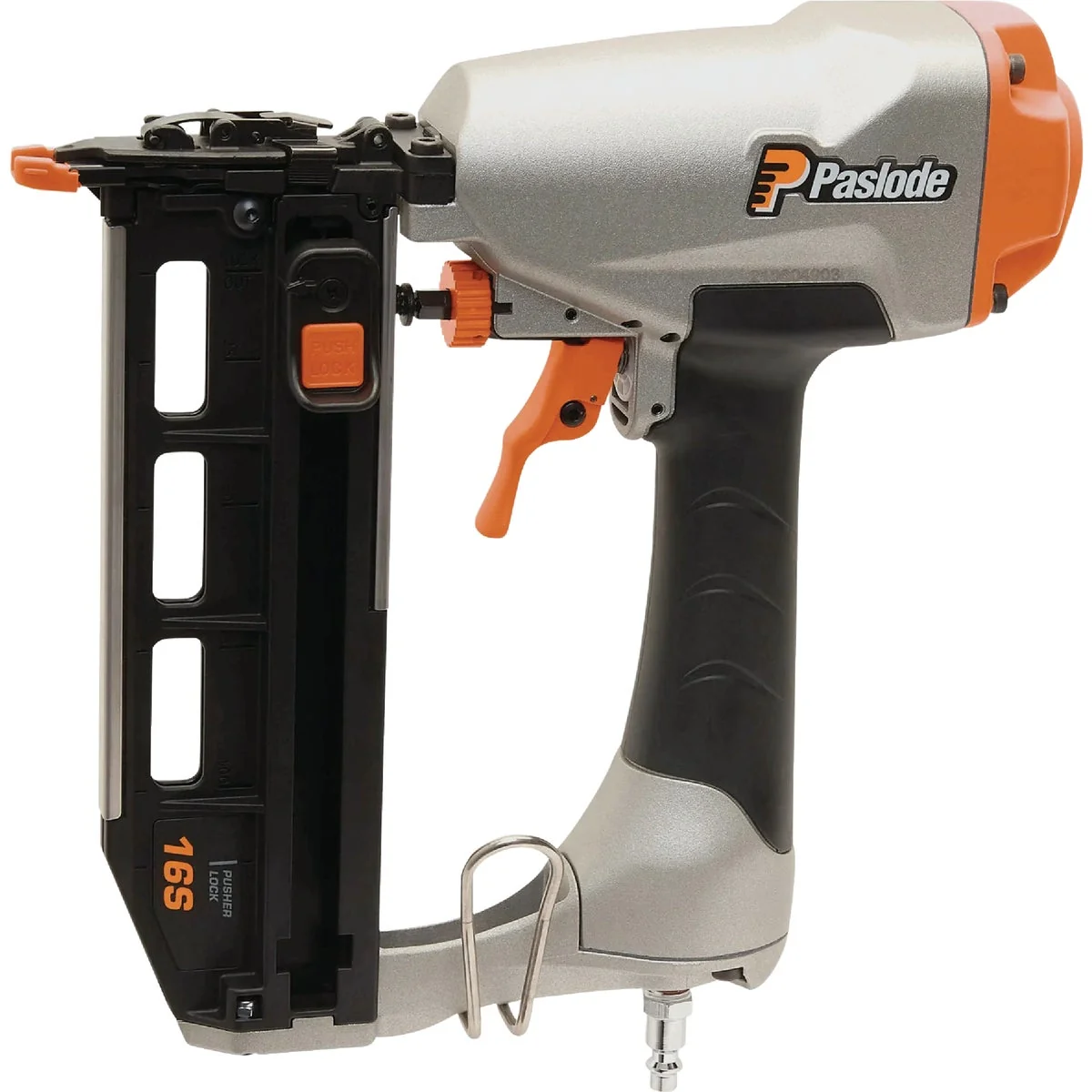 Official Paslode 16-Gauge 2-1 2 In. Straight Pneumatic Finish Nailer Dependable