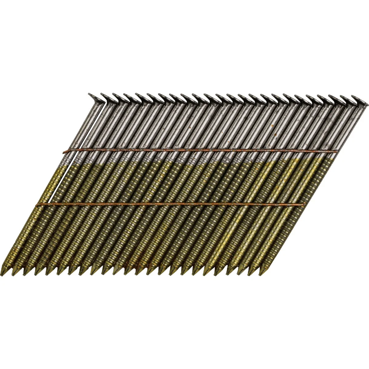 Superior Pro-Fit 2-3 8 In. x .133 In. 28 Degree Wire Strip Ring Shank Round Head Galvanized Collated Stick Nails Top-Quality