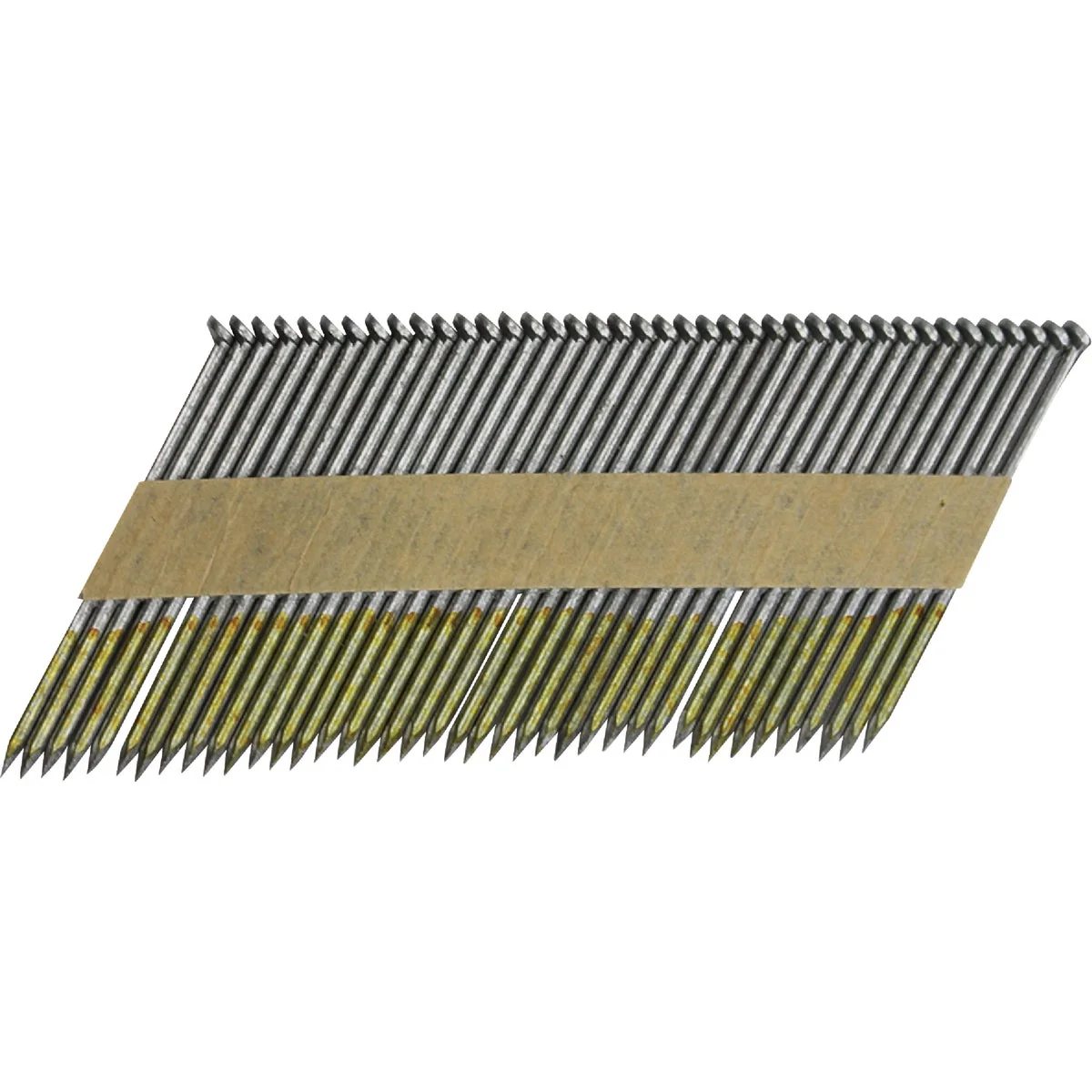 Consistent Pro-Fit 2-3 8 In. x .113 In. 30 Degree Paper Tape Smooth Shank Clipped Head Galvanized Collated Stick Nails 2000 Ct. Comfortable