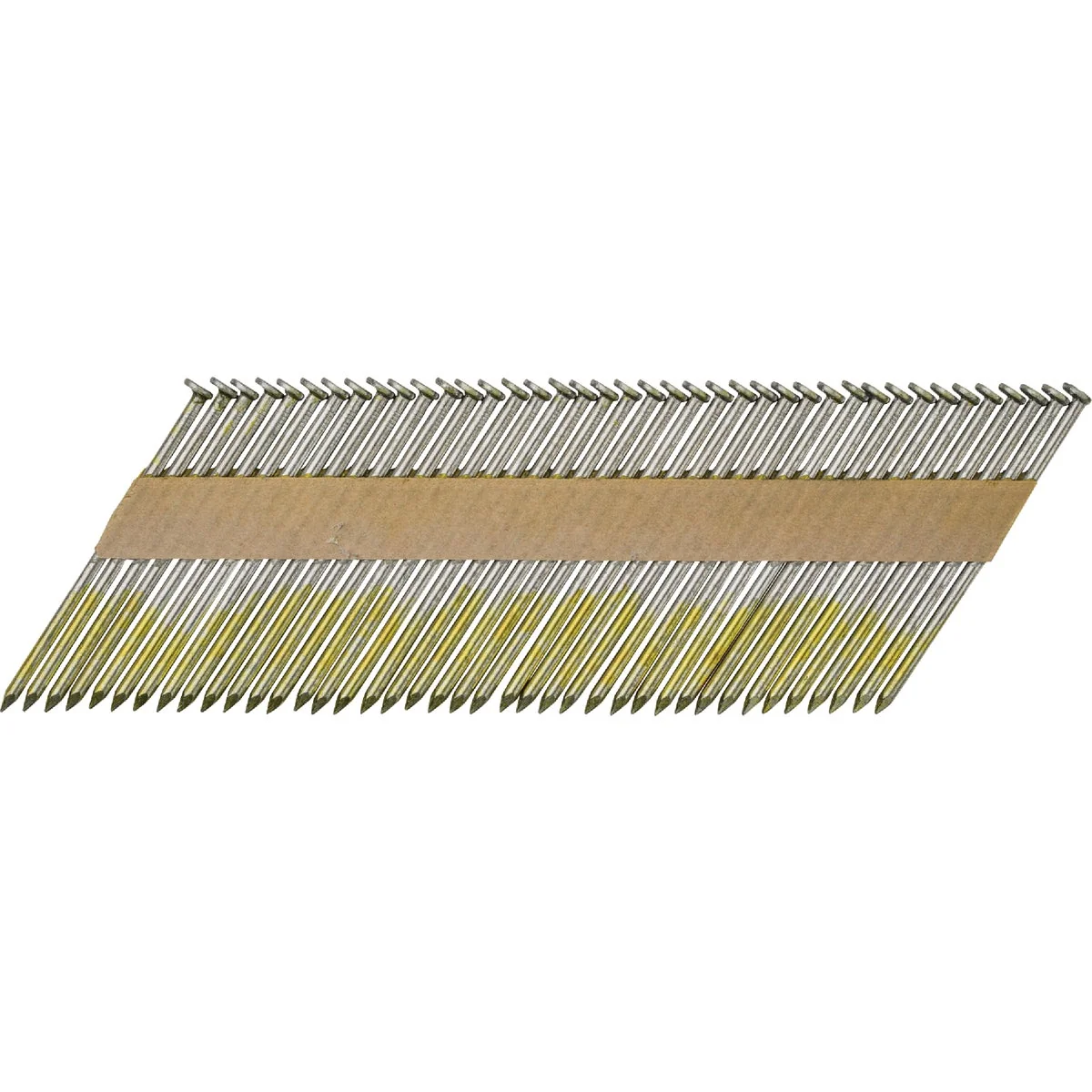 Healthy Pro-Fit 2-3 8 In. x .113 In. 30 Degree Paper Tape Ring Shank Clipped Head Galvanized Collated Stick Nails 2000 Ct. High-Quality