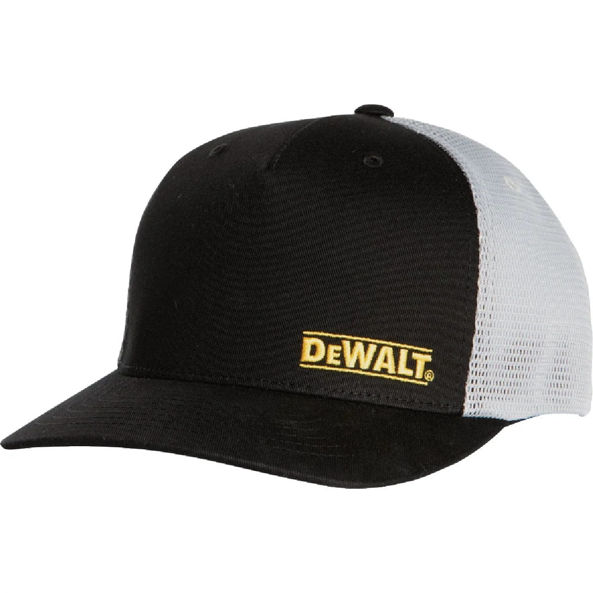 Smart DEWALT Oakdale Black Light Gray Trucker Hat High-Quality