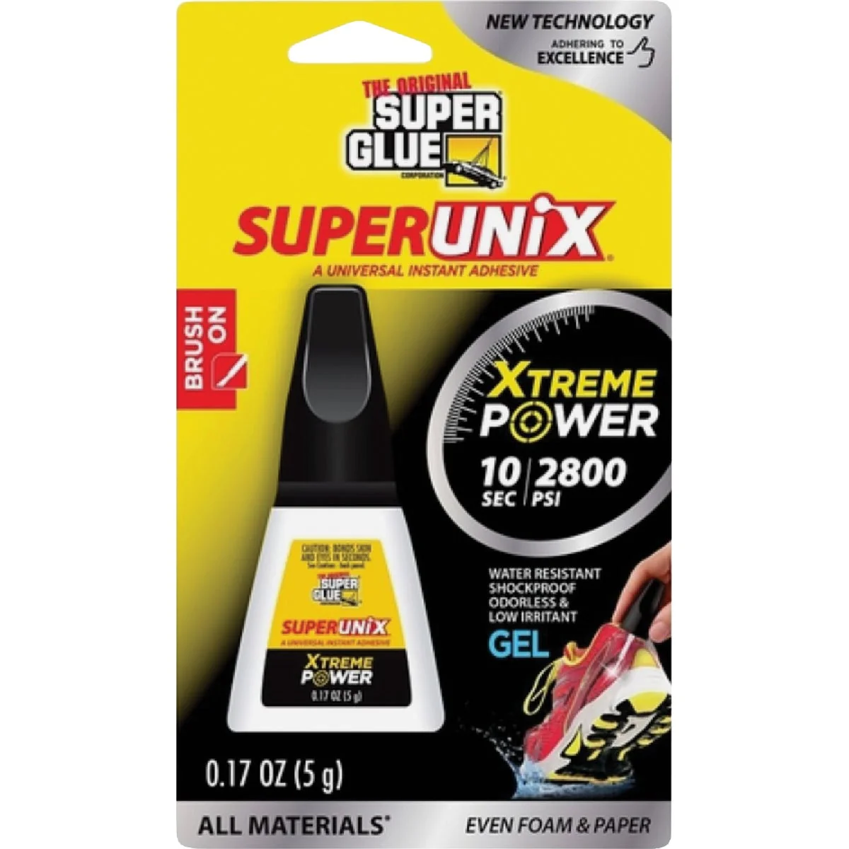 Exceptional SuperUNiX 5 Gram Brush On Super Glue Gel Secure
