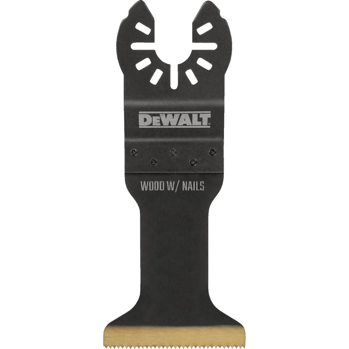 First-Class DEWALT Universal Fitment 1-3 4 in. Titanium Wood with Nails Oscillating Blade Clean